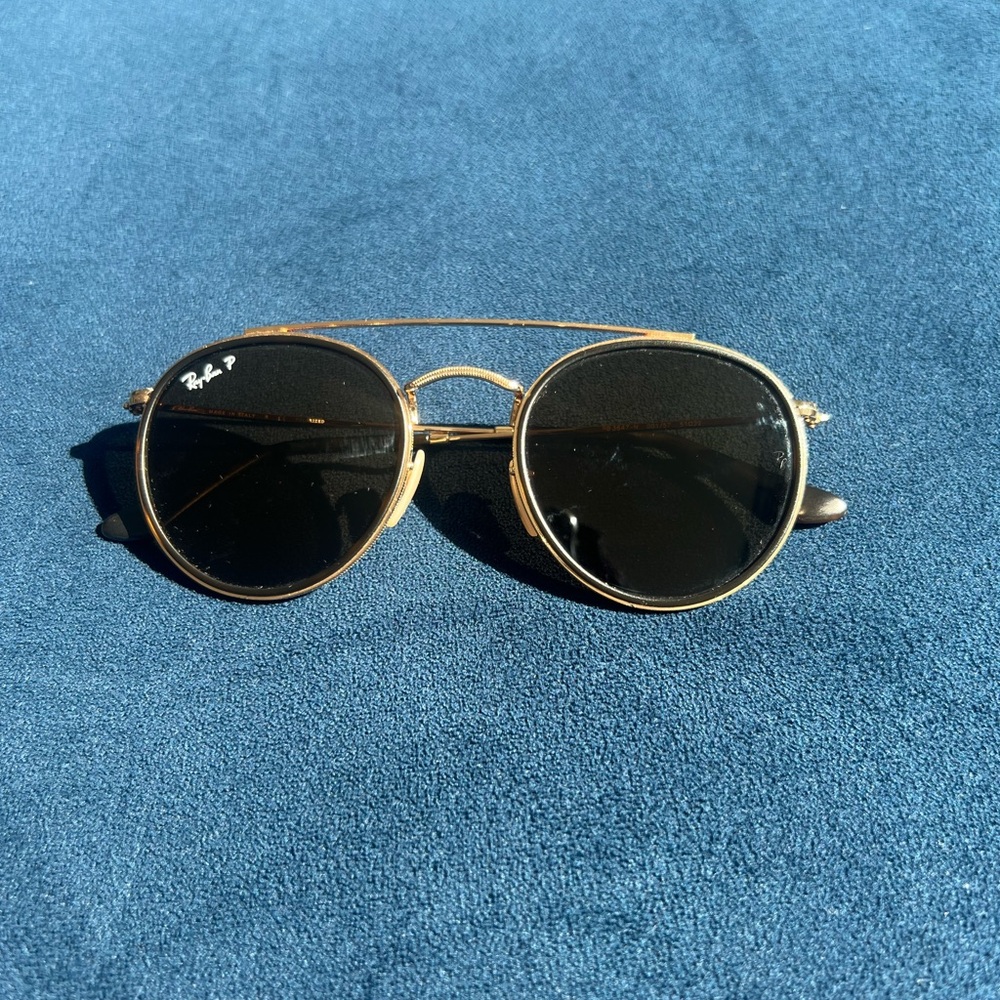 Ray-Ban Classic Gold Frame Sunglasses